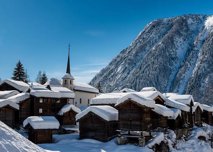 Apartman Bergquell Haus E Blatten bei Naters
